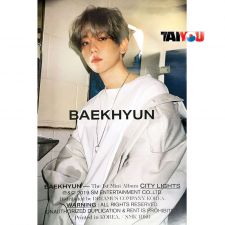 Poster Officiel - BAEKHYUN (EXO) - City Lights Ver. Day