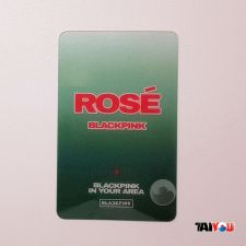 Carte transparente - Rosé (BLACKPINK) [ 301 ]