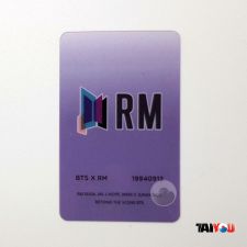 Carte transparente - RM (BTS) [ 501 ]