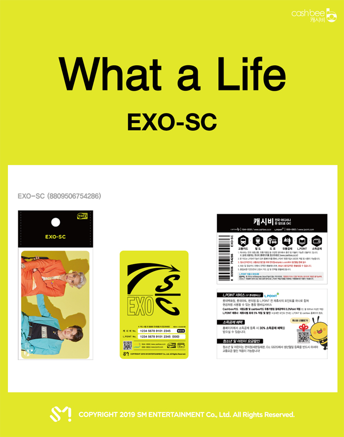 Cashbee Card EXO SC