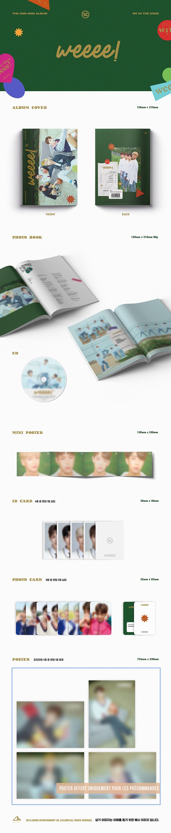 WE IN THE ZONE - 2nd Mini Album