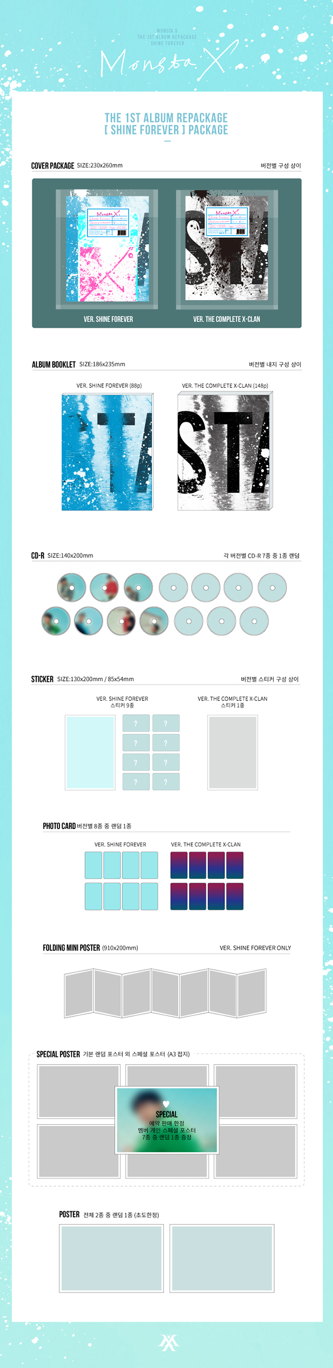 Monsta X Shine Forever Repackage Vol 1 Taiyou