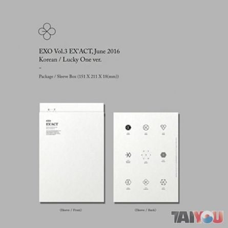 EXO-K - EX'ACT [Lucky One / Monster Version] - Vol.3