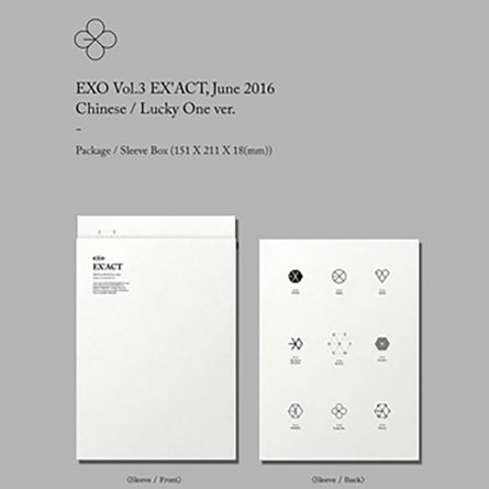 < EXO-M > - EX'ACT - Vol.3 (Ver. chinese)