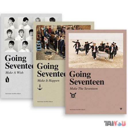 SEVENTEEN - Going Seventeen - 3rd Mini Album [3 Versions]