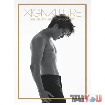 XIA / Junsu (JYJ) - Xignature - 2016 XIA 5TH ASIA TOUR CONCERT (3 DVD)