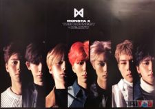 Poster officiel - MONSTA X - The Connect : Deja Vu - Version A