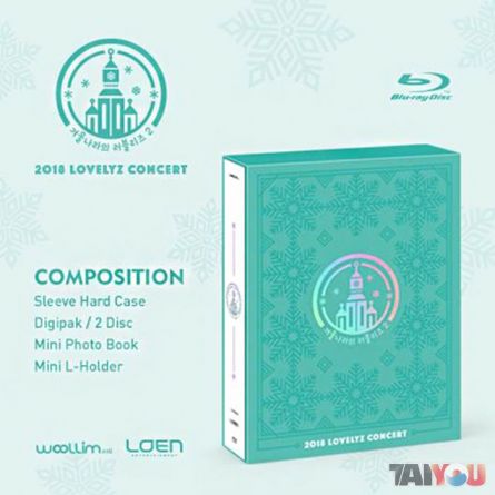 LOVELYZ - 2018 LOVELYZ CONCERT (2 Blu-Ray)