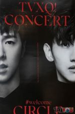 Poster officiel - TVXQ! -  CIRCLE - #WELCOME 