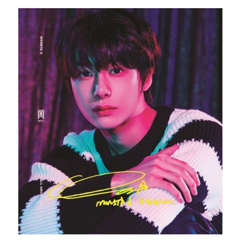 Monsta X All About Luv Full Art Hyungwon Standard Casemade Book 4 Taiyou