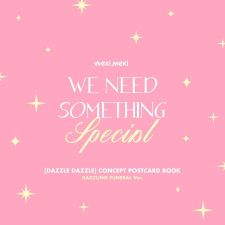 WEKI MEKI - DIGITAL SINGLE [DAZZLE DAZZLE] OFFICIAL - Postcard Book (Dazzling Funeral ver.)