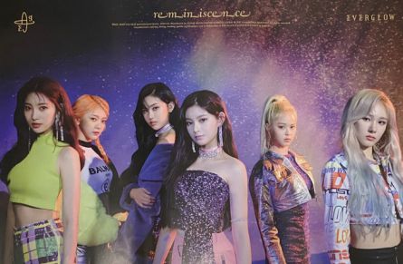 Poster Officiel - EVERGLOW - Reminiscence