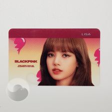 Carte transparente - Lisa (BLACKPINK) [ X-85 ]