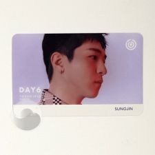 Carte transparente - Sungjin (DAY6) [ X-422 ]