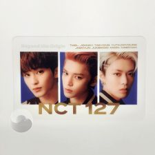 Carte transparente - Mark/Taeyong/Yuta (NCT) [ X-357 ]