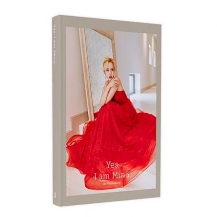 MINA - Yes, I Am Mina - 1st Photobook (Gray Ver. A)