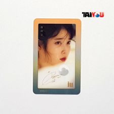 Carte transparente - IU [ X-321 ]
