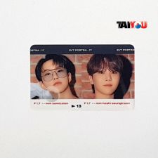 Carte transparente -  SEVENTEEN [ X-391 ]