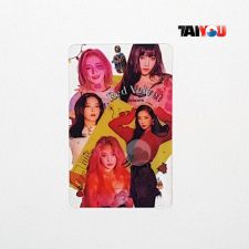 Carte transparente - Red Velvet [ X-191 ]