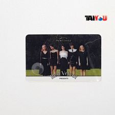 Carte transparente - Red Velvet [ X-192 ]