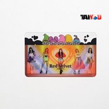 Carte transparente - Red Velvet [ X-193 ]