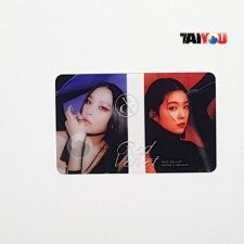 Carte transparente - Seulgi-Irène (Red Velvet) [ X-194 ]