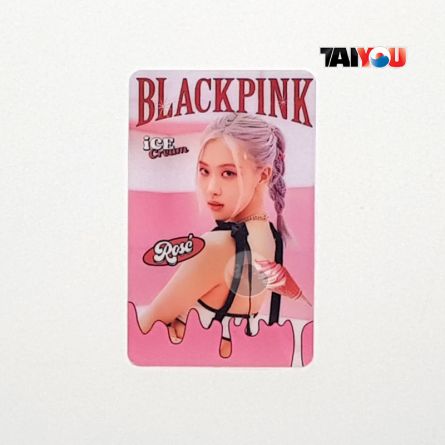 Carte transparente - Rosé (BLACKPINK) [ X-100 ]