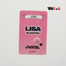 Carte transparente - Lisa (BLACKPINK) [BP-LISA-A-1]