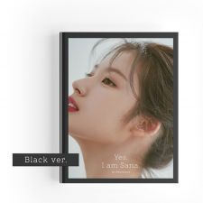 SANA - Yes, I Am Sana - 1st Photobook (Black Ver.)