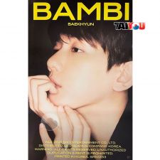 Poster Officiel - Baekhyun (EXO) - BAMBI Photobook Ver. - Bambi Ver. A