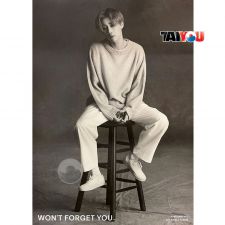 Poster Officiel - Kim Sung Kyu - Won't Forget You - Ver. A