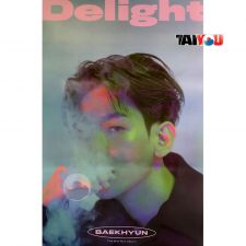 Poster Officiel - [ KIT ] BAEKHYUN (EXO) - Delight - Ver. A