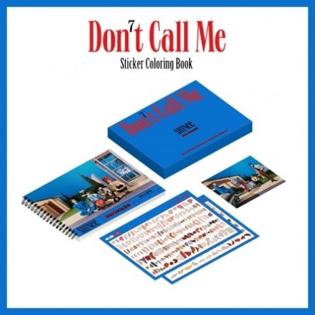 SHINee - Don't Call Me - Sticker Coloring Book