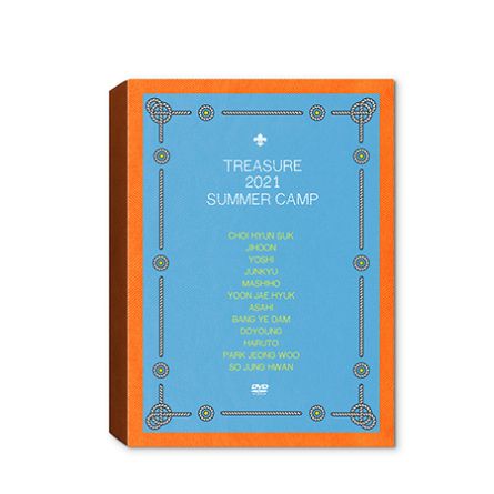 TREASURE - 2021 SUMMER CAMP (Photobook + DVD)