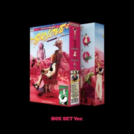 KEY - BAD LOVE (BOX SET - Photobook B Ver.) - Mini Album Vol.1