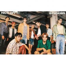 Poster Officiel - NCT 127 - Sticker (Seoul City Ver.) - Album Vol.3