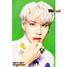Poster Officiel - NCT 127 - Sticker (Jewel Case Ver.) - JUNGWOO Ver.