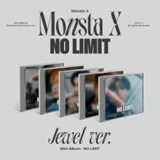 [JEWEL] MONSTA X - NO LIMIT (Jewel Ver.) - Mini Album Vol.10
