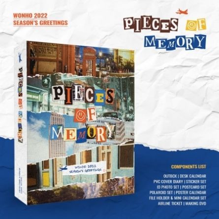 WONHO - Pieces of Memory - 2022 Season's Greetings