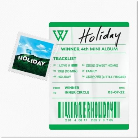 [ KIT ] WINNER - HOLIDAY - Mini Album Vol.4