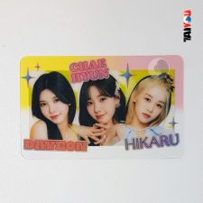 Carte transparente - Dayeon & Chaehyun & Hikaru (Kep1er) [ 63 ]