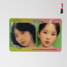 Carte transparente - Yeojin & Vivi (LOONA) [ 92 ]
