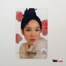 Carte transparente - Wendy (RED VELVET) [ 128 ]