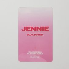 Carte transparente - Jennie (BLACKPINK) [ 226 ]