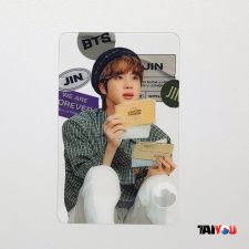 Carte transparente - Jin (BTS) [ 389 ]