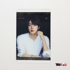 Carte transparente - Jin (BTS) [ 458 ]