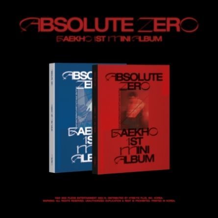 BAEKHO - Absolute Zero - Mini Album Vol.1