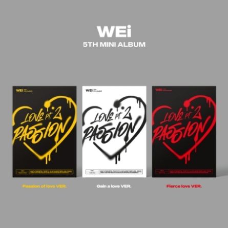 WEi - Love Pt.2 : Passion - Mini Album Vol.5