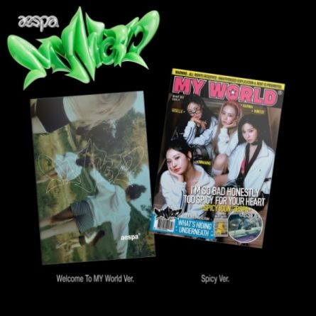 [ZINE] aespa - MY WORLD - Mini Album Vol.3