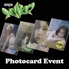 [PHOTOCARD EVENT] aespa - MY WORLD (Intro Ver.) - Mini Album Vol.3